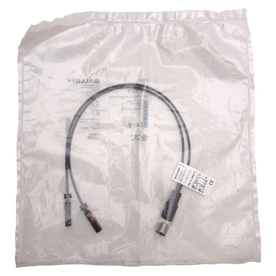 New Balluff BMF00C9 T-Slot Magnetic Field Sensor, 2-Head, PNP NO, 10-30VDC M12 4-Pin