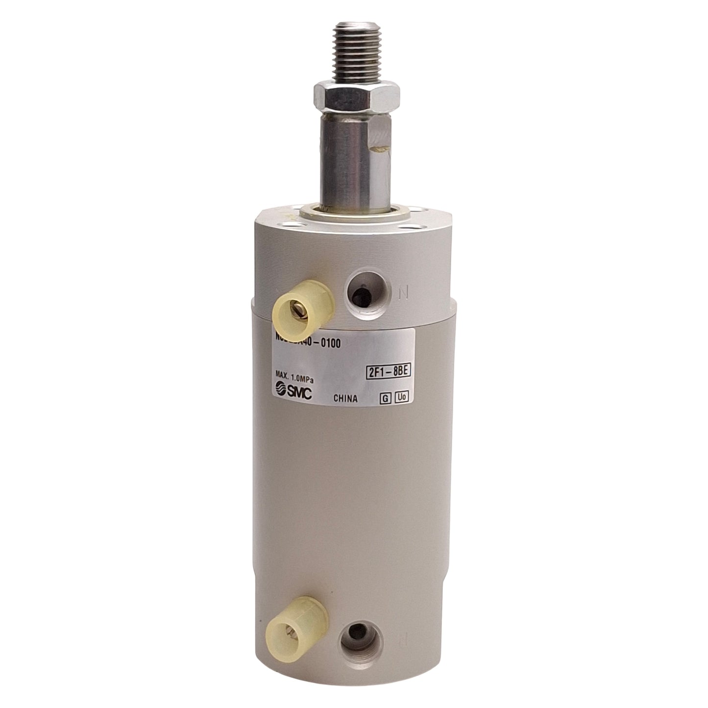 New SMC NCDGBA40-0100 Pneumatic Cylinder, ø1-1/2in Bore, 1in Stroke 1.0MPa 1/8in NPT