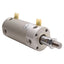 New SMC NCDGBA40-0100 Pneumatic Cylinder, ø1-1/2in Bore, 1in Stroke 1.0MPa 1/8in NPT