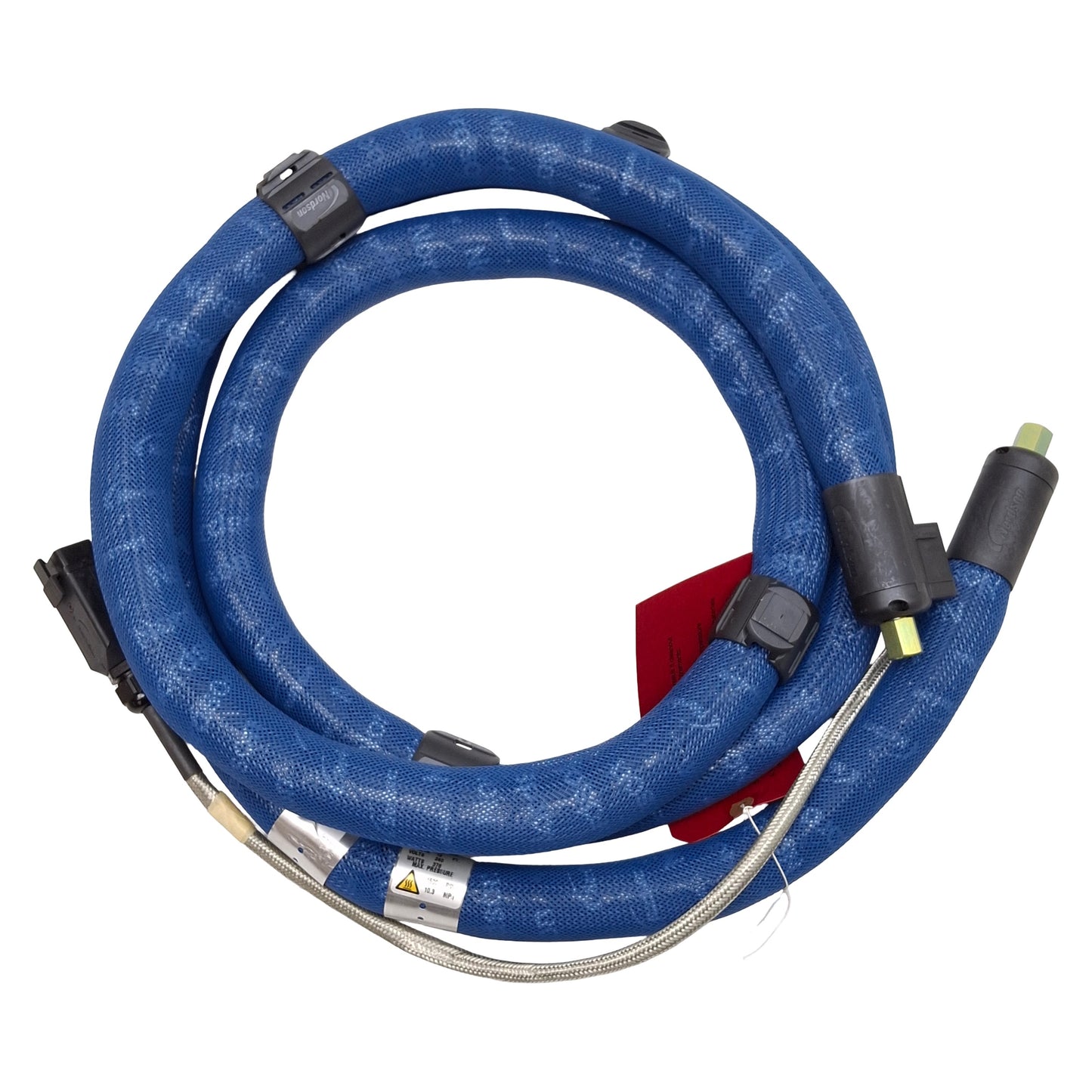 New Nordson 274795 Blue Series Hot Melt Hydraulic Hose 376W 240VAC ø5/16in ID x 12ft