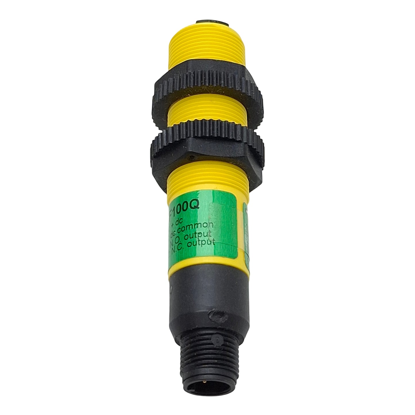 New Banner S18SP6FF100Q Photoelectric Sensor, PNP, 100mm Range, 10-30VDC, 4-Pin M12