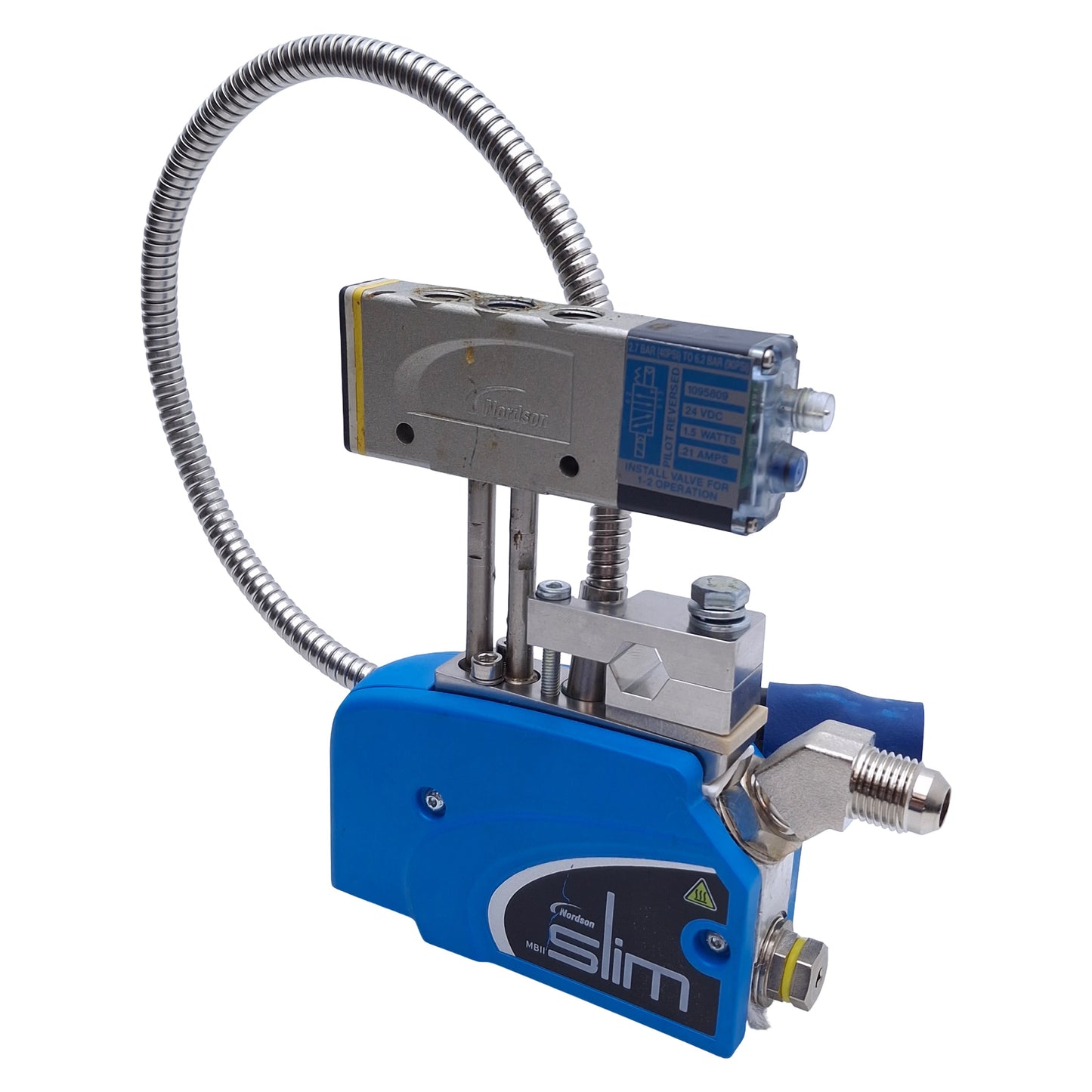 Used Nordson MiniBlue 2 1095809 Hot Melt Dispensing Applicator 2.7-6.2bar Range