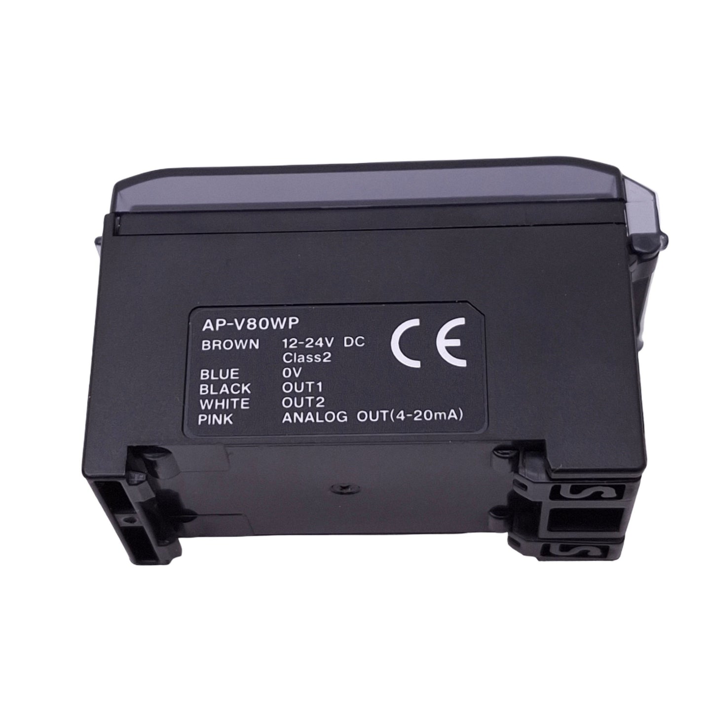 Used Keyence AP-V80WP Pressure Sensor Amplifier, PNP, 12-24VDC, 4-1/2 Digit