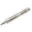 Used SMC NCDJ2D16-300-B Pneumatic Cylinder, ø5/8in Bore, 3in Stroke, #10-32, 100psi