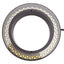 Used RSVI NER 607030 Ring Light LED Illuminator, White, ø2.73in ID, DB9 Male, 12VDC