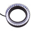 Used RSVI NER 607030 Ring Light LED Illuminator, White, ø2.73in ID, DB9 Male, 12VDC