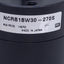 Used SMC NCRB1BW30-270S Vane Type Pneumatic Rotary Actuator 270°, 30mm Bore, 15-40psi