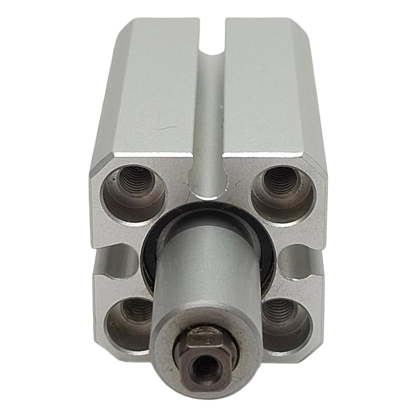 Used SMC MKB12-10R Rotary Clamp Cylinder, ø12mm Bore, 10mm Stroke, 40N, M5, 1.0MPa