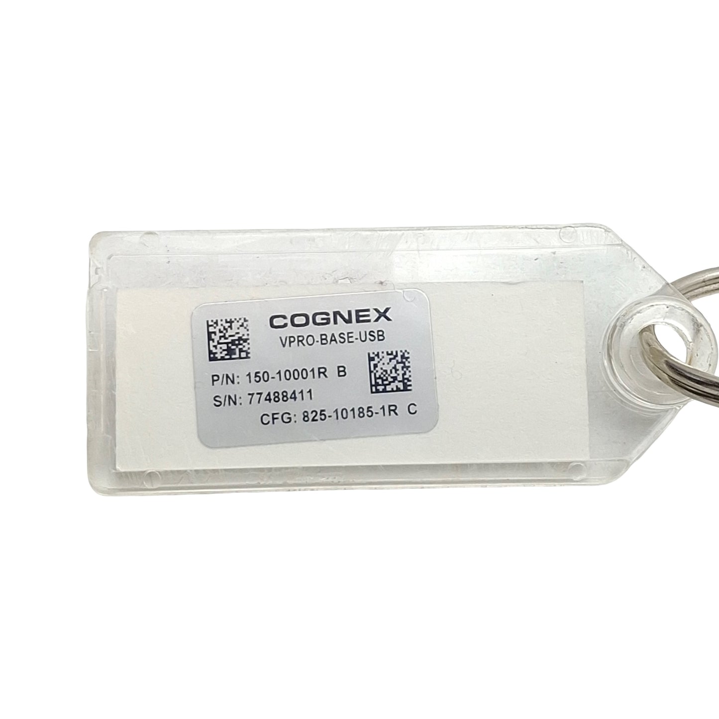 Used Cognex 150-10001R VPRO-BASE-USB VisionPro Dongle Key, DataMan 150 Series