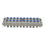 Used SMC KDM20-04 Rectangular Multi-Connector, 20-Port ø4mm One-Touch Tubes, 1MPa