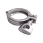 Used Lot of 5 Tri-Clover 211054 Stainless Steel Clamp Sanitary Fitting, Size 2in