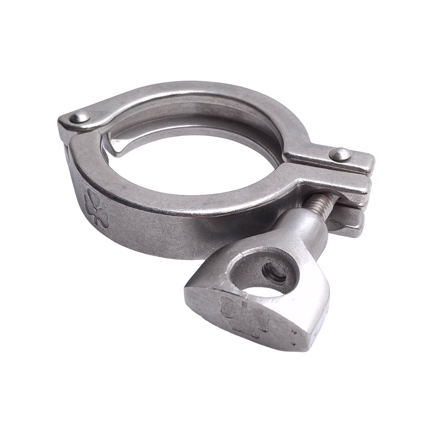 Used Lot of 5 Tri-Clover 211054 Stainless Steel Clamp Sanitary Fitting, Size 2in