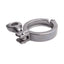 Used Lot of 5 Tri-Clover 211054 Stainless Steel Clamp Sanitary Fitting, Size 2in