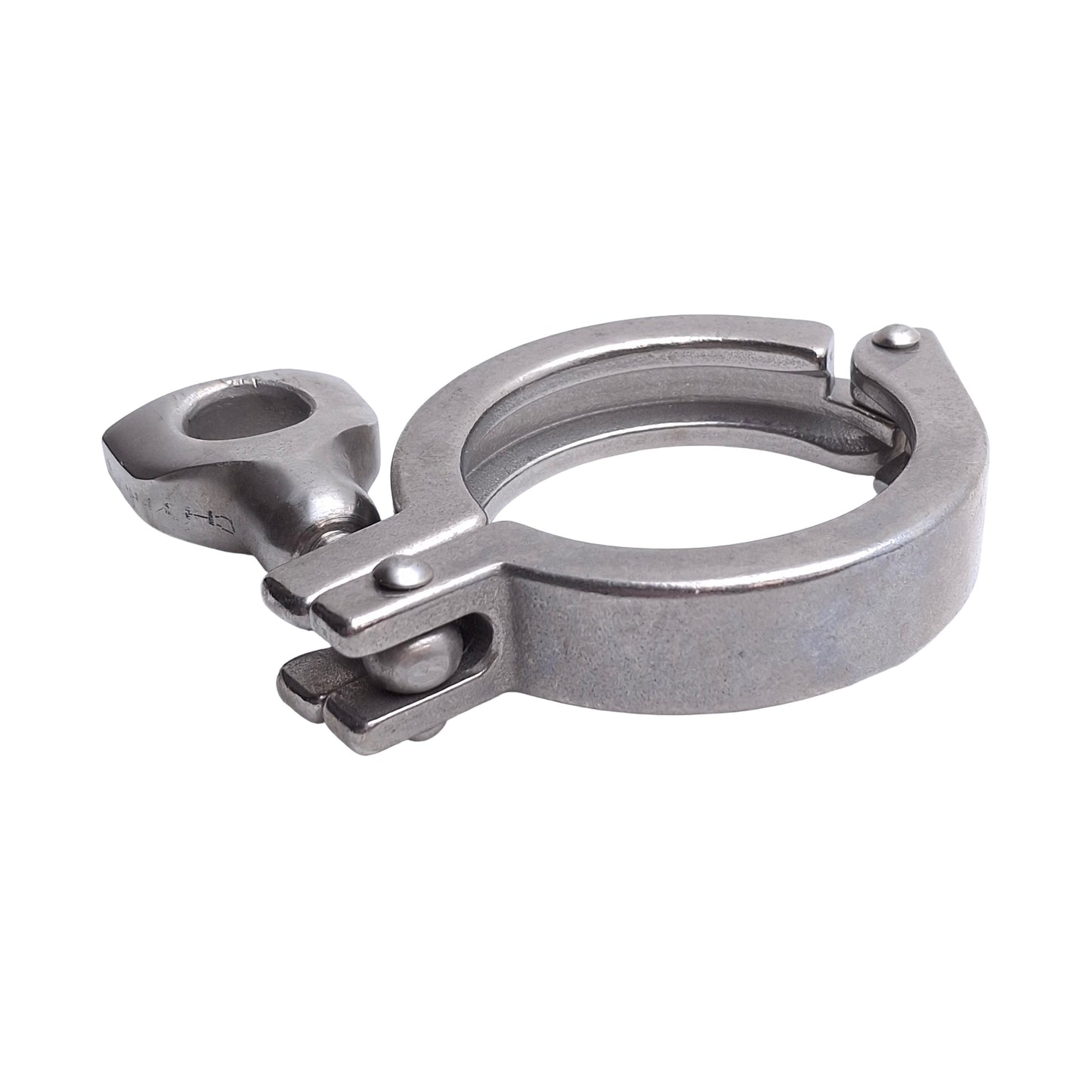Used Lot of 5 Tri-Clover 211054 Stainless Steel Clamp Sanitary Fitting, Size 2in