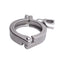 Used Lot of 5 Tri-Clover 211054 Stainless Steel Clamp Sanitary Fitting, Size 2in