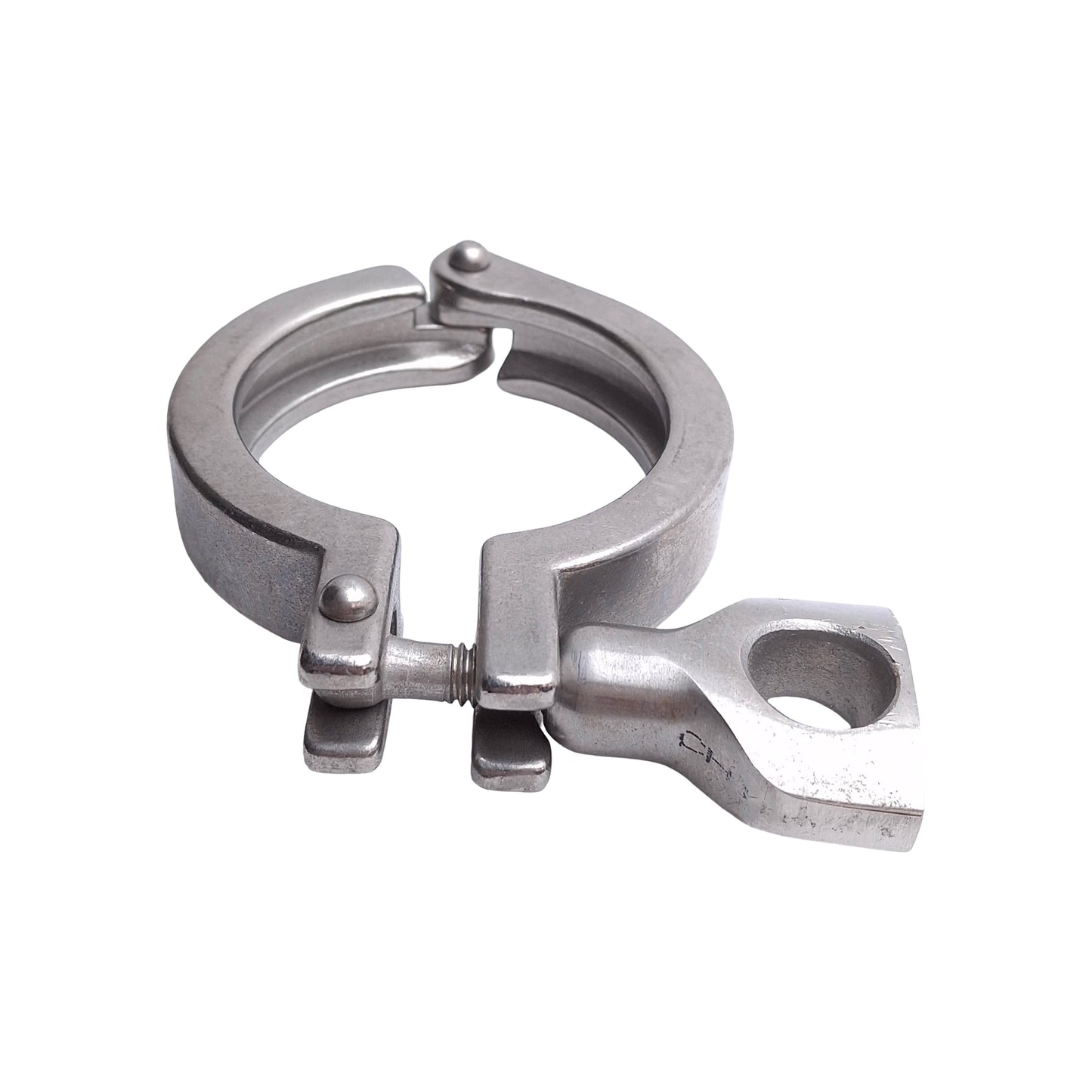 Used Lot of 5 Tri-Clover 211054 Stainless Steel Clamp Sanitary Fitting, Size 2in