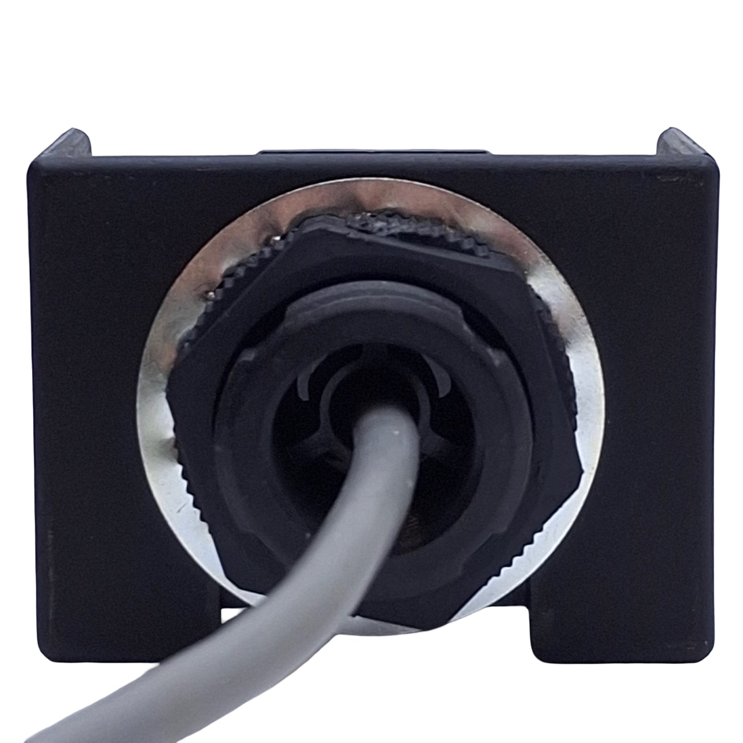 Used Banner OTBVN6 Opto-Touch Momentary Optical Touch Button 10-30VDC, NPN, 5ft Cable