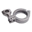Used Lot of 5 Tri-Clover 211053 Stainless Steel Clamp Sanitary Fittings Size: 1-1/2in