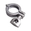 Used Lot of 5 Tri-Clover 211053 Stainless Steel Clamp Sanitary Fittings Size: 1-1/2in