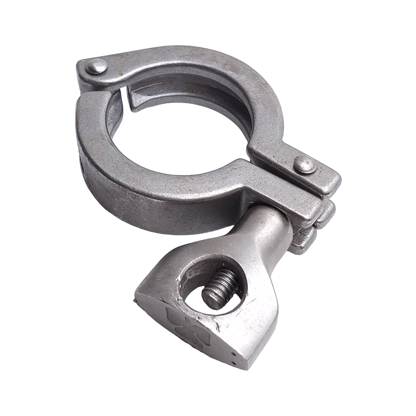 Used Lot of 5 Tri-Clover 211053 Stainless Steel Clamp Sanitary Fittings Size: 1-1/2in