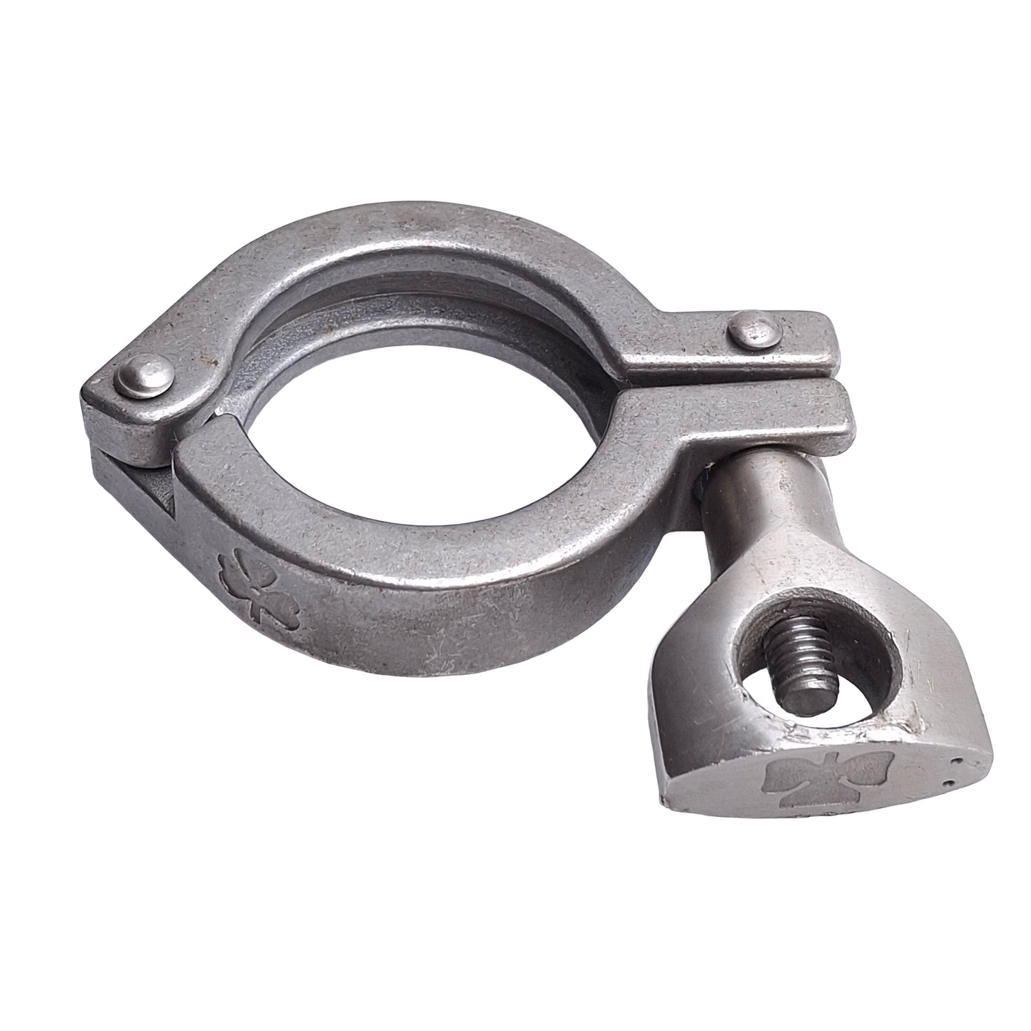 Used Lot of 5 Tri-Clover 211053 Stainless Steel Clamp Sanitary Fittings Size: 1-1/2in