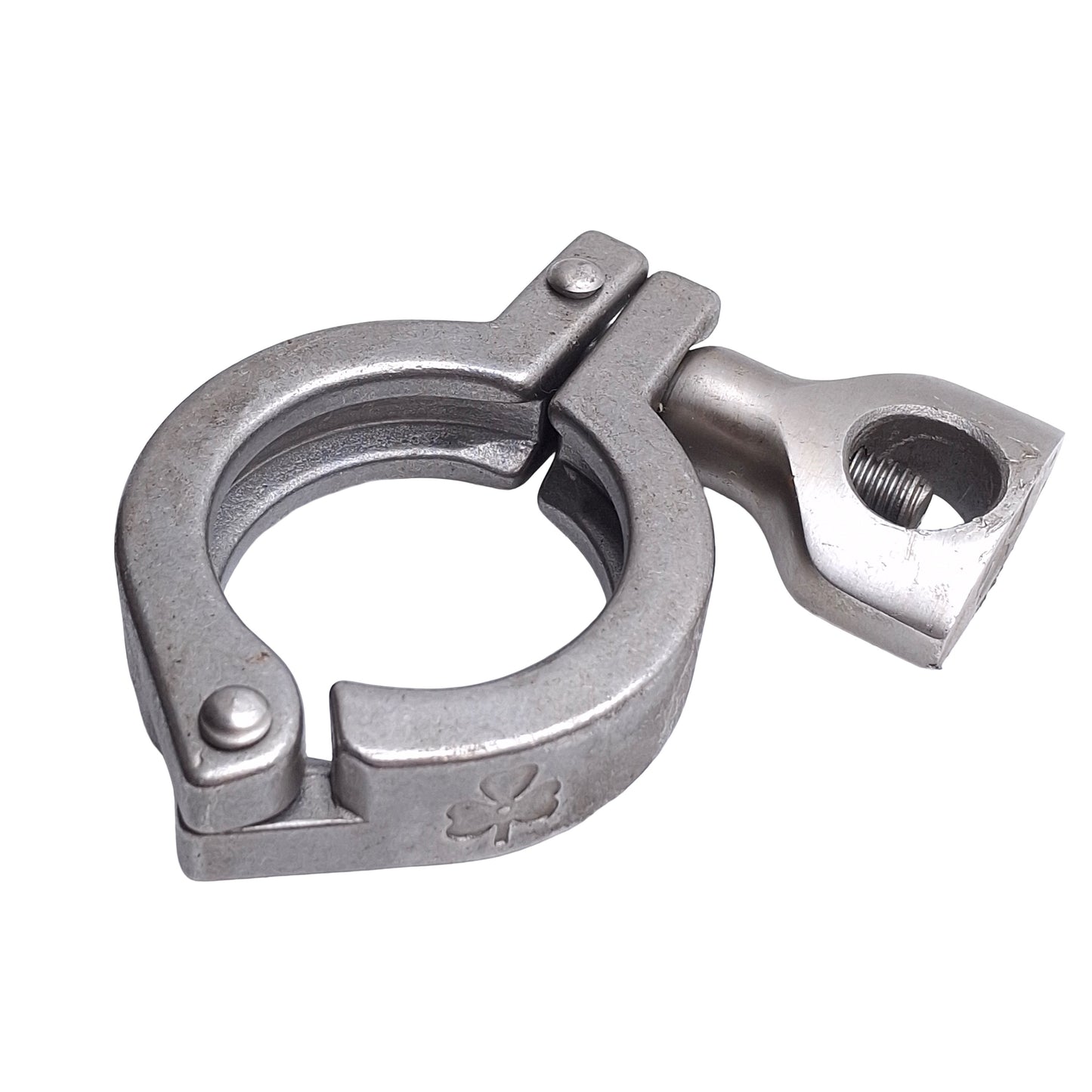 Used Lot of 5 Tri-Clover 211053 Stainless Steel Clamp Sanitary Fittings Size: 1-1/2in