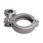 Used Lot of 5 Tri-Clover 211053 Stainless Steel Clamp Sanitary Fittings Size: 1-1/2in