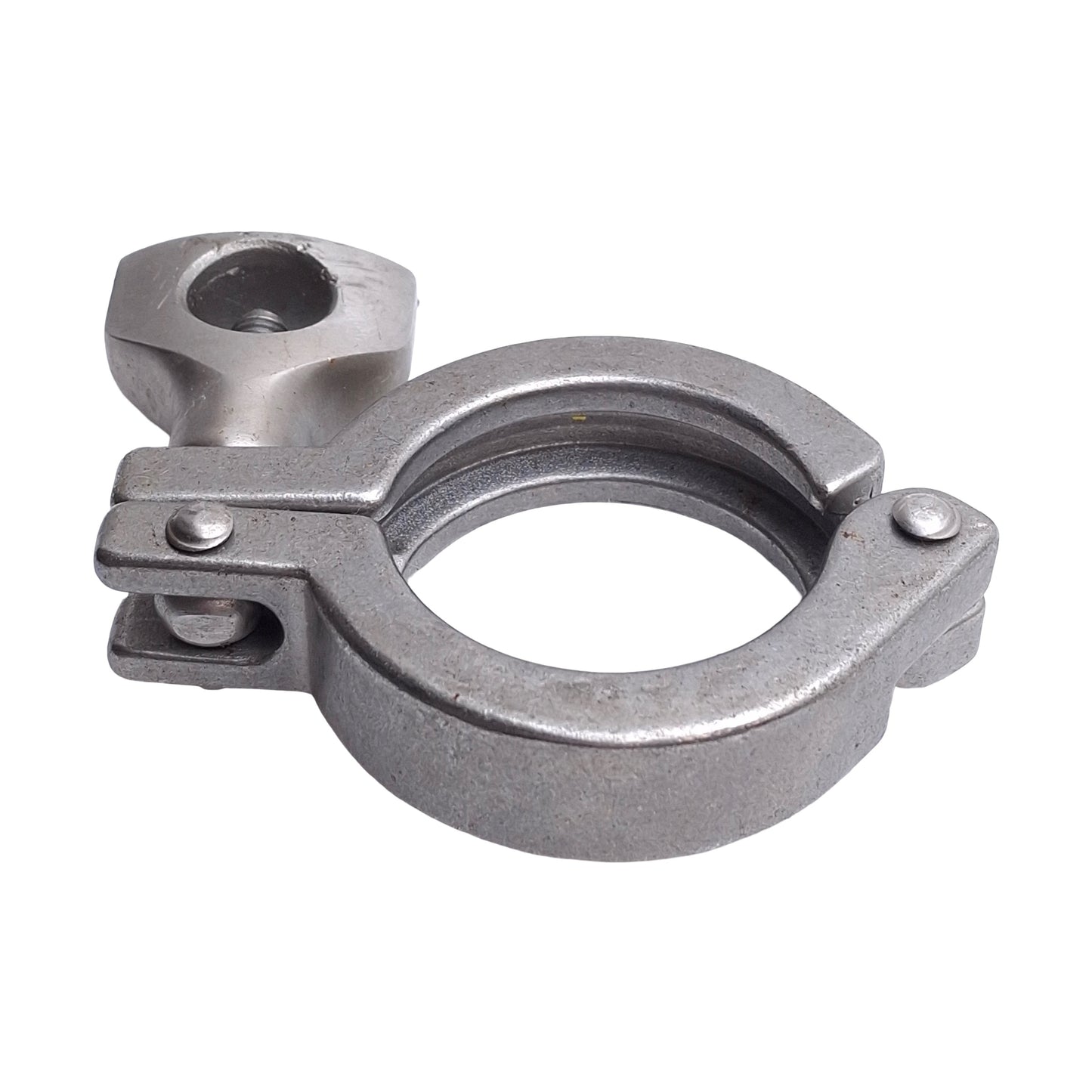 Used Lot of 5 Tri-Clover 211053 Stainless Steel Clamp Sanitary Fittings Size: 1-1/2in