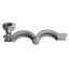 Used Lot of 5 Tri-Clover 211053 Stainless Steel Clamp Sanitary Fittings Size: 1-1/2in