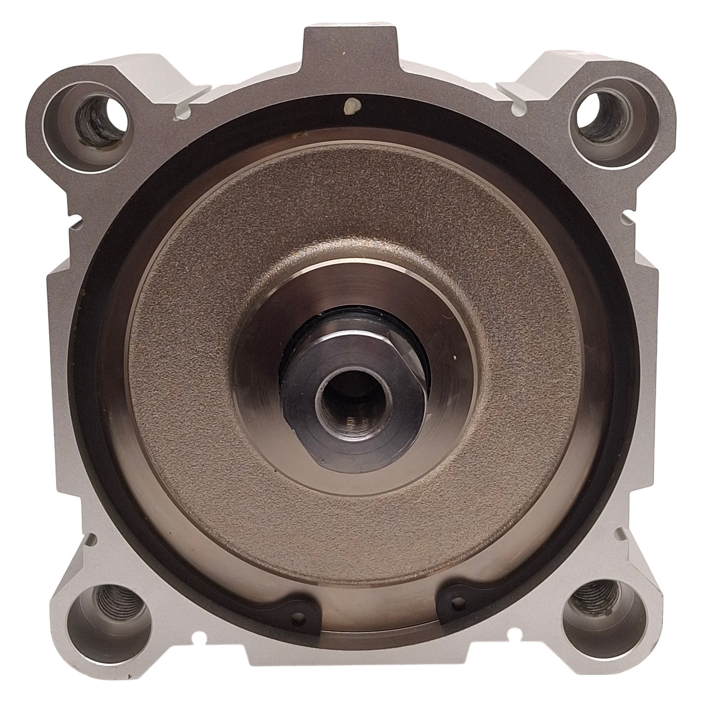 Used SMC NCDQ2WB160-10DCZ Compact Cylinder, ø160mm Bore, 10mm Stroke 145psi 3/8in NPT