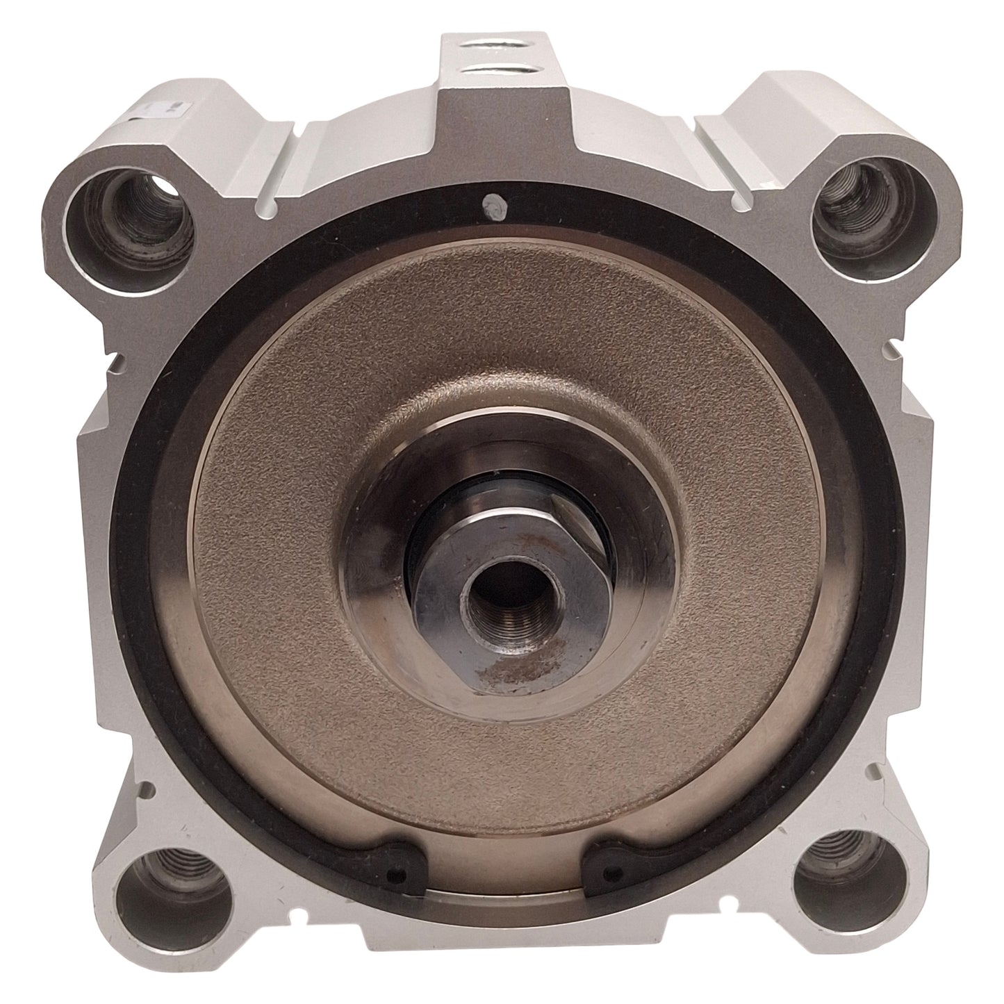 Used SMC NCDQ2WB160-10DCZ Compact Cylinder, ø160mm Bore, 10mm Stroke 145psi 3/8in NPT