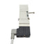 Used SMC SV2400-5W2U Solenoid Valve, 3-Way, 0.2-0.7MPa, 4-Pin M12 Male, 24VDC Coil