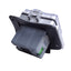 Used Hubbell PR205EB Power & Data Receptacle GFCI, 120VAC/20A Duplex, Ethernet