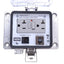 Used Hubbell PR205EB Power & Data Receptacle GFCI, 120VAC/20A Duplex, Ethernet