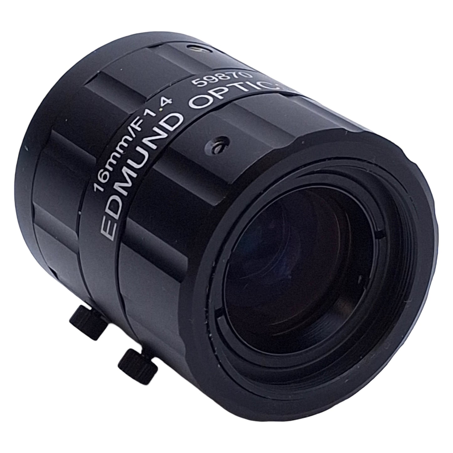 Used Edmund Optics 59870 Fixed Focal Length Lens 2/3", 16mm FL, f/1.6-1.6, C Mount