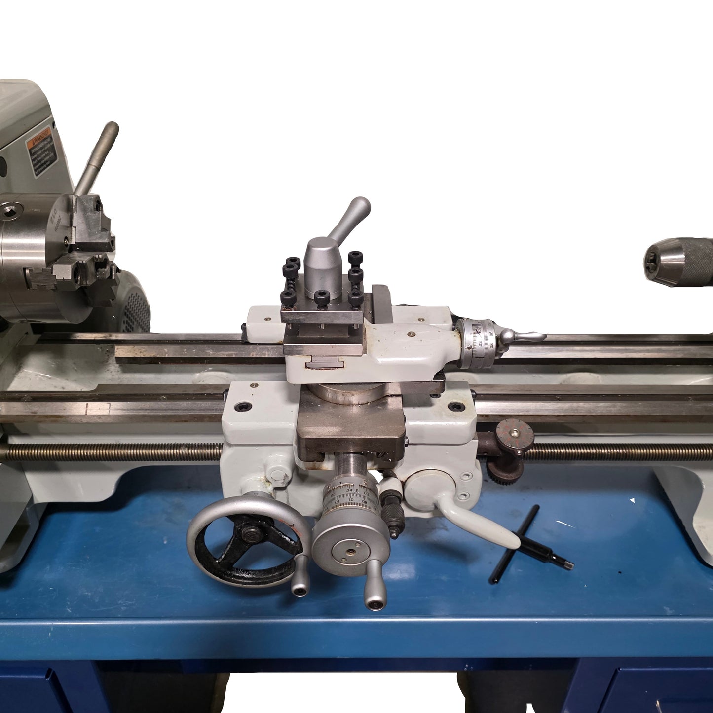 Used South Bend SB1002 10K-28" Bench Lathe 9.84" Swing 28" Between Centers 1HP 120VAC