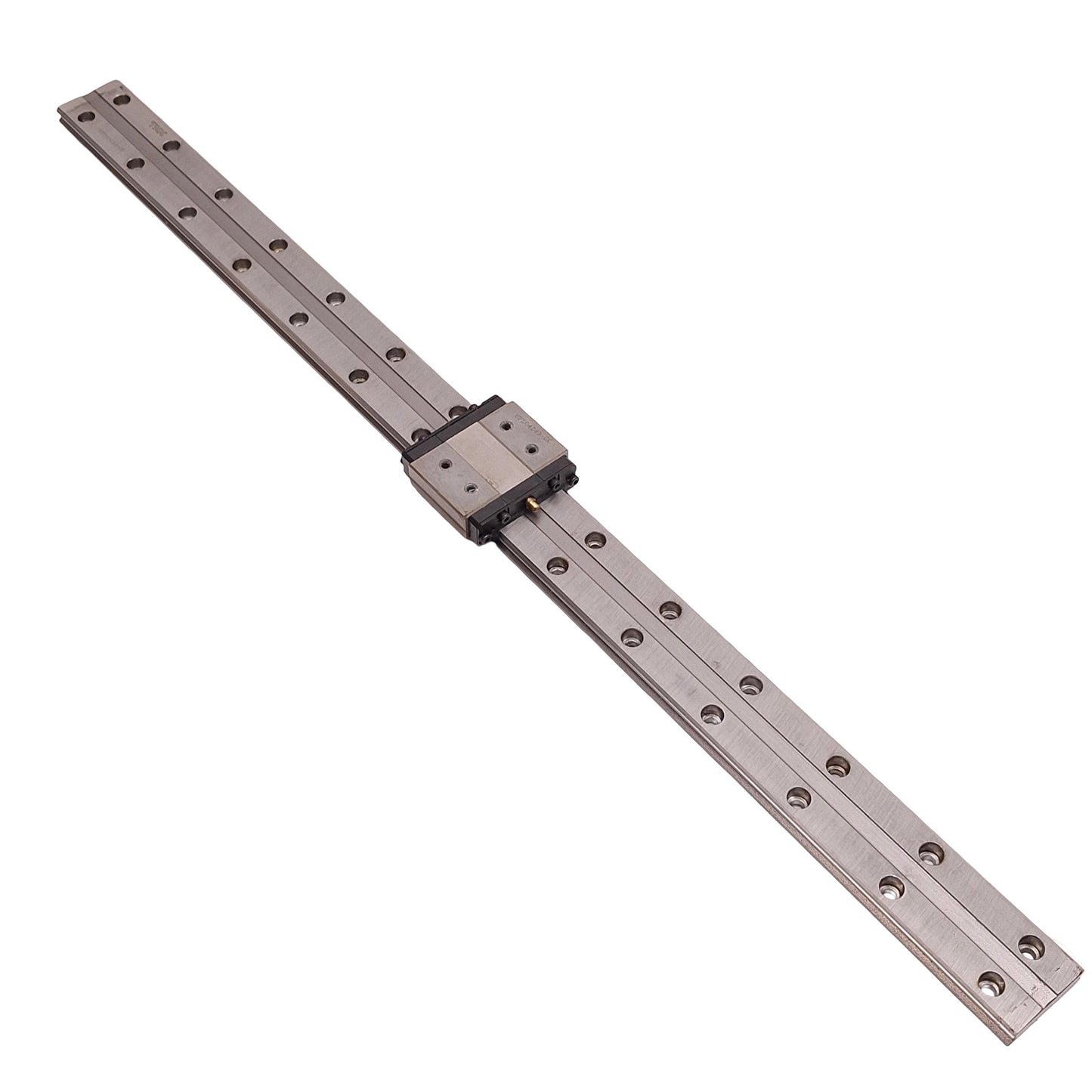 Used THK HRW17CR Linear Actuator LM Ball Bearing Slide Carriage on 550mm Guide Rail