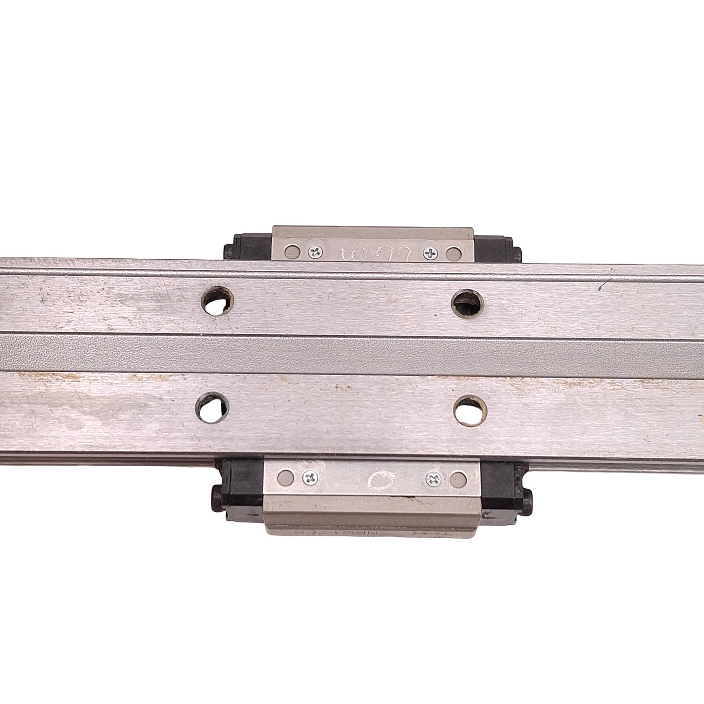 Used THK HRW17CR Linear Actuator LM Ball Bearing Slide Carriage on 550mm Guide Rail