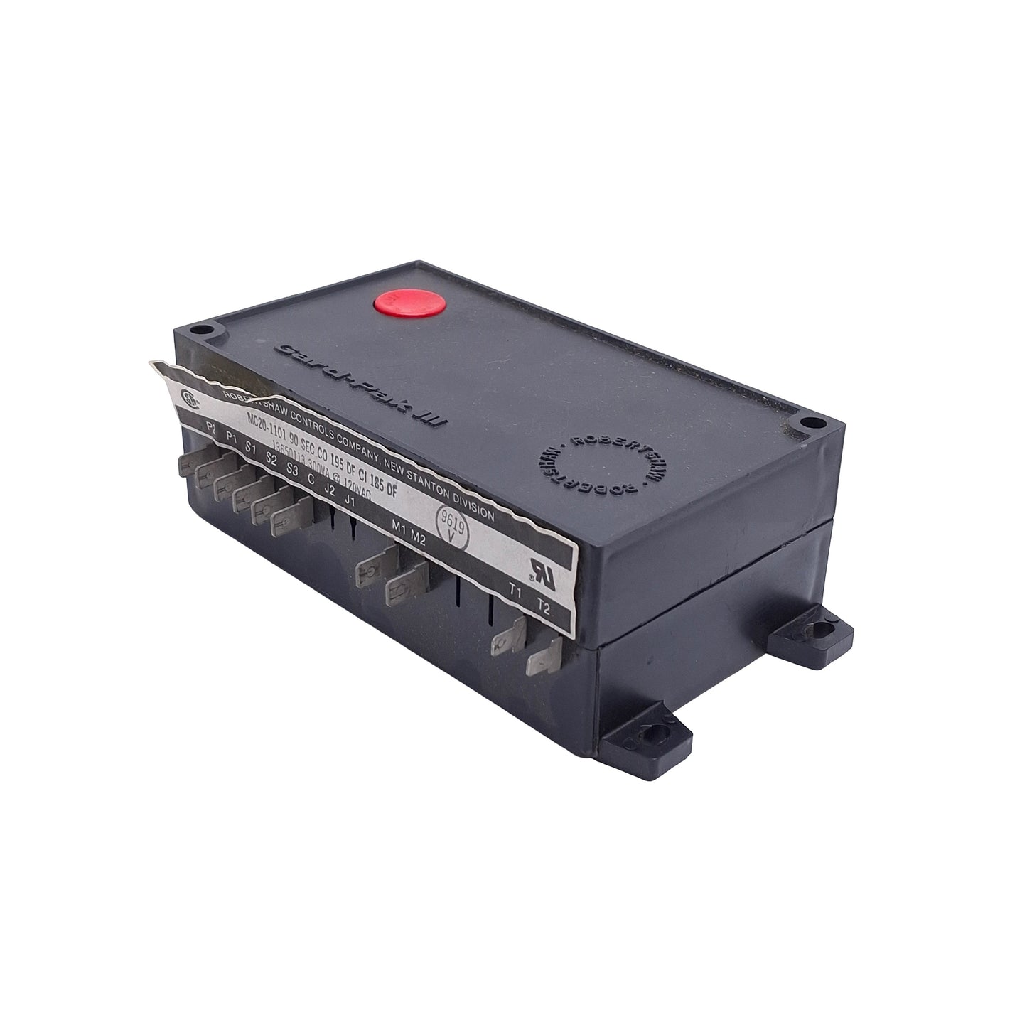 Used Robertshaw MC20-1101 13650113 Gard-Pak III Pilot/Motor Relay, 300VA @ 120VAC