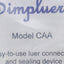 New Blockwise CAA Simpluer Panel-Mount Luer Fitting Quick Connector, 80psi, #10-32