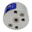New Blockwise CAA Simpluer Panel-Mount Luer Fitting Quick Connector, 80psi, #10-32