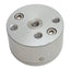 New Blockwise CAA Simpluer Panel-Mount Luer Fitting Quick Connector, 80psi, #10-32