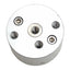 New Blockwise CAA Simpluer Panel-Mount Luer Fitting Quick Connector, 80psi, #10-32