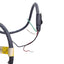 Used Flowline DL10-0 Ultrasonic Level Sensor, 1.25m Range, 4-20mA, 1in NPT, 24VDC