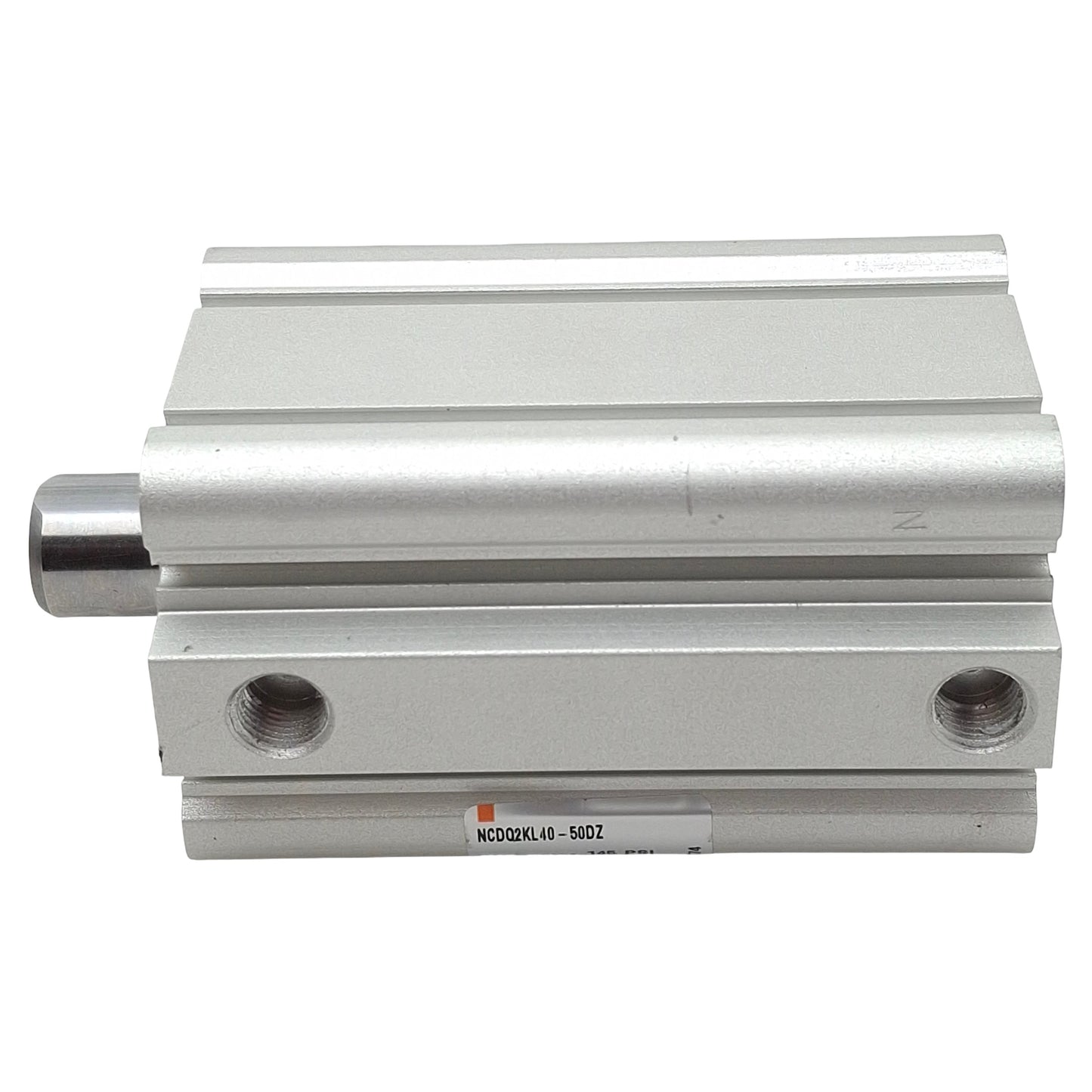 Used SMC NCDQ2KL40-50DZ Compact Non-Rotating Cylinder, ø40mm Bore, 50mm Stroke, Rc1/8