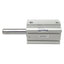 Used SMC NCDQ2KL40-50DZ Compact Non-Rotating Cylinder, ø40mm Bore, 50mm Stroke, Rc1/8