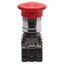 Used Schneider Electric XB4BS844441 Turn-to-Release E-Stop, ø40mm, 1NO+2NC, 10A 600V