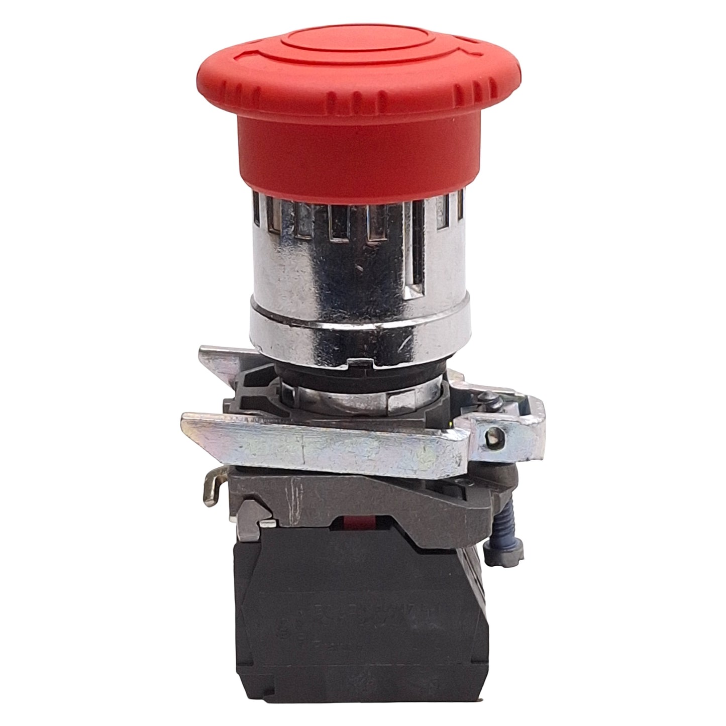 Used Schneider Electric XB4BS844441 Turn-to-Release E-Stop, ø40mm, 1NO+2NC, 10A 600V