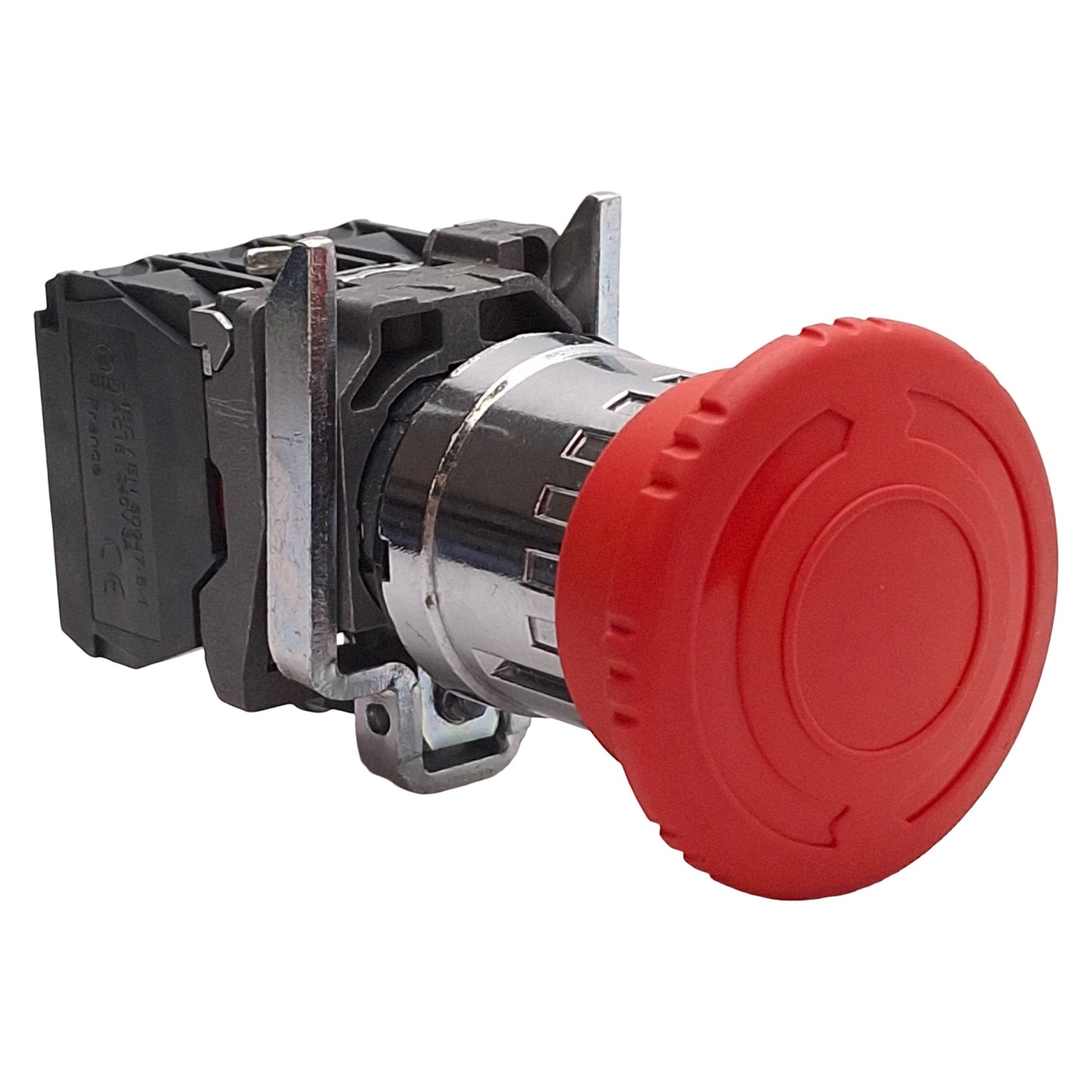 Used Schneider Electric XB4BS844441 Turn-to-Release E-Stop, ø40mm, 1NO+2NC, 10A 600V