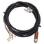 Used Sti 60567-1030 Micro Safe MC4700 Light Curtain Receiver Cable, M12 8-Pin, 7.5ft